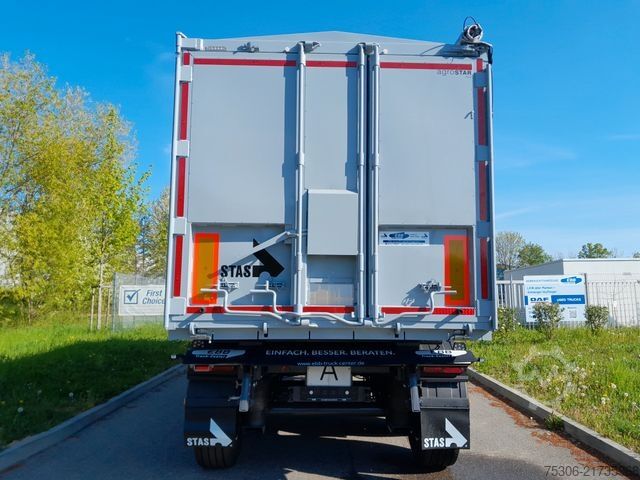 Semi-remorque benne STAS agroSTAR 47,6 cbm