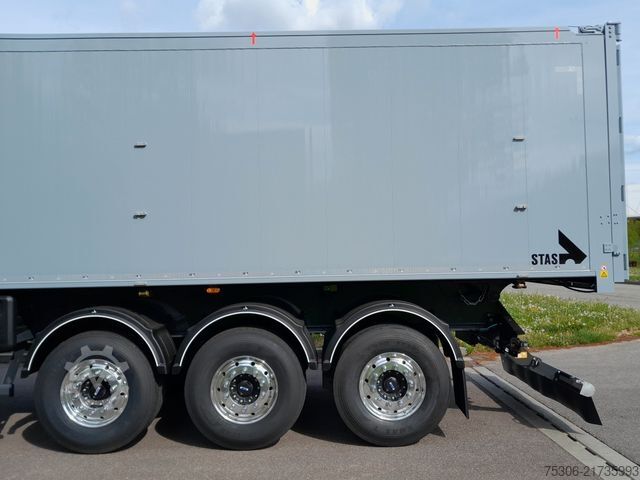 Semi-remorque benne STAS agroSTAR 60,9 cbm