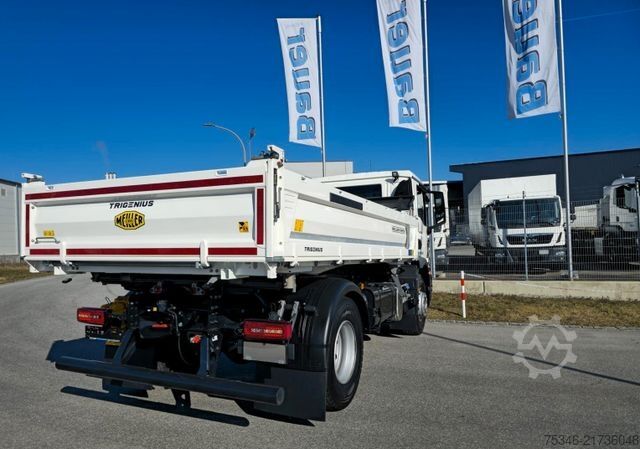 Autocamion basculant tridirecțional MAN TGM 18.320 / 4x2 / Meiller / Kipper /Klima/Neu