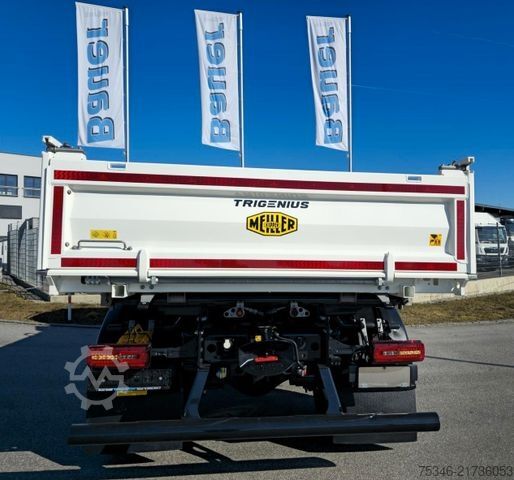 Autocamion basculant tridirecțional MAN TGM 18.320 / 4x2 / Meiller / Kipper /Klima/Neu