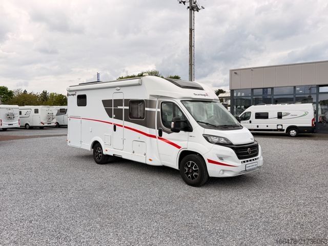 Autorulotă semi-integrată SUNLIGHT T 67 *Einzelbetten-Automatik-Solar*