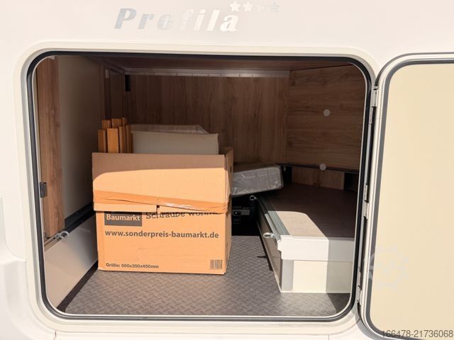 Autorulotă semi-integrată EURAMOBIL Profila T 675 SB *Festbett-Automatik-Solar*