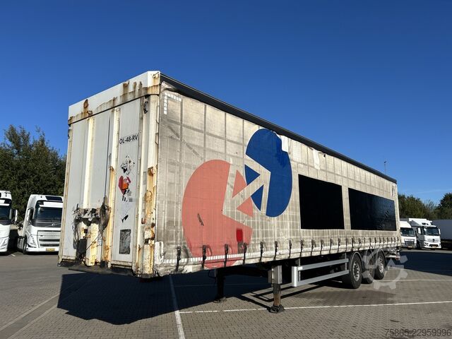 Bâches coulissantes Hertoghs O3 / Curtainside Trailer / SAF Disk / Loadlift ...