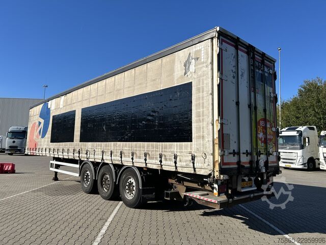 Bâches coulissantes Hertoghs O3 / Curtainside Trailer / SAF Disk / Loadlift ...