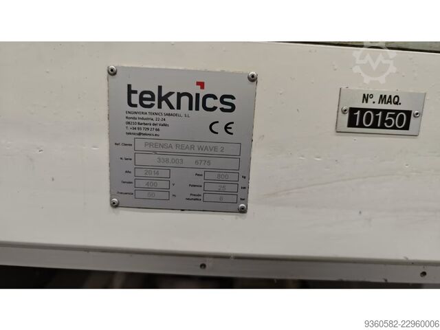 Prasa montażowa  TEKNICS z siłownikiem Enginyeria Teknics Sabadell 10150
