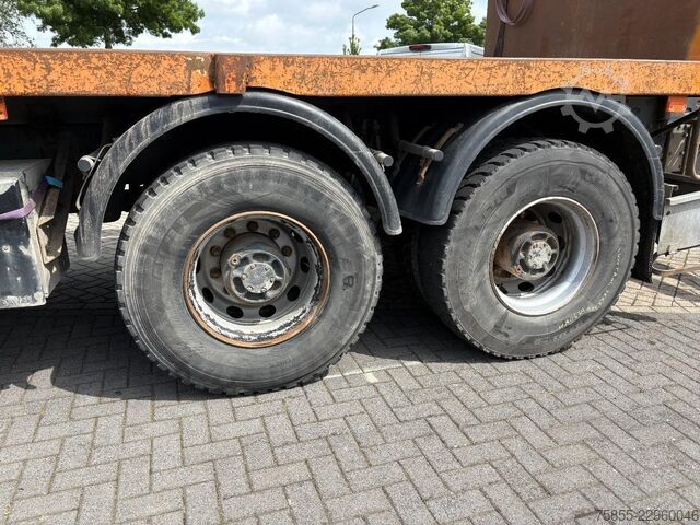 Trailer πλατφόρμας Renault Kerax 380 6x4 Full Steel / Hiab 166B-3 / Remote...