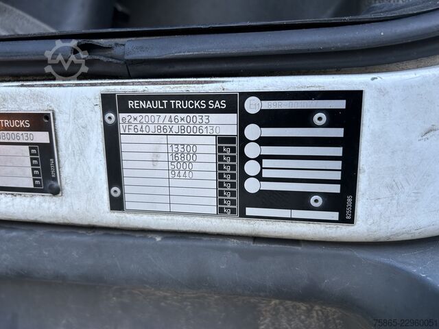 Kofer Renault D 250 / 12 Ton / Gearbox - Getriebe Problem / 4...