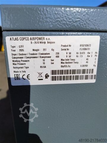 Schroefcompressor S016726 Atlas COPCO NOWA! G7FF