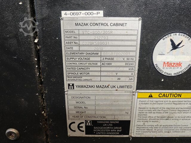 CNC svarv- och fräscenter Mazak 