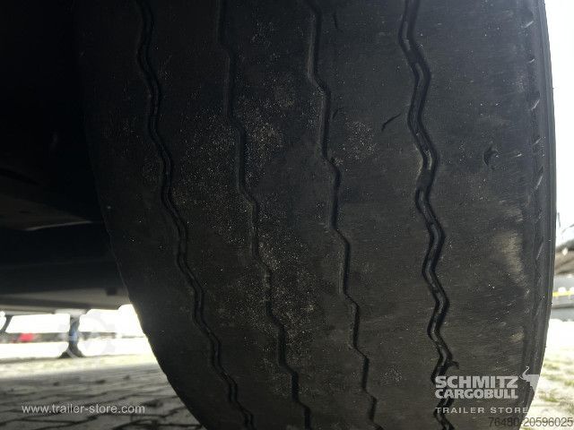 Öppen semitrailer med kapell Schmitz Cargobull Schiebeplane Mega