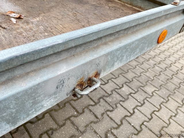 Arbeitsbühne Anhänger PONGRATZ L-Pat-K Kippanhänger 1500 kg Nutzlast 1205 kg