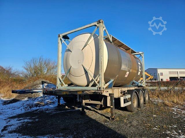 Naczepa cysternowa VAN HOOL Tankchassis + Tankcontainer,363.054 Km