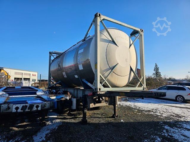 Naczepa cysternowa VAN HOOL Tankchassis + Tankcontainer,363.054 Km