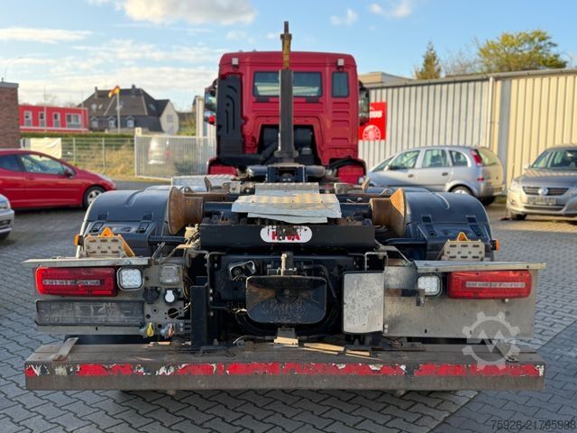Φορτηγό γερανός roll-off MAN TGS 26.460 *Retarder*Abroller*Hyvalift*