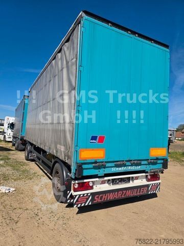 Open trailer with tarp SCHWARZMÜLLER Plane / load 13,5ton / Edtscha / TÜV