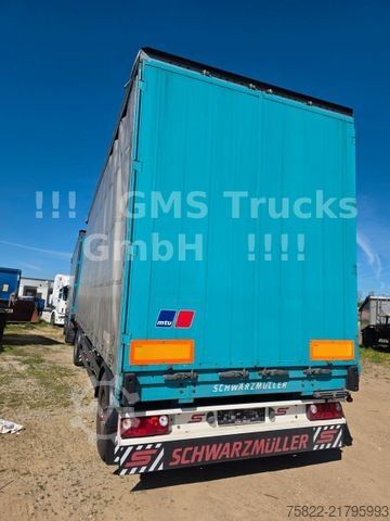 Open trailer with tarp SCHWARZMÜLLER Plane / load 13,5ton / Edtscha / TÜV