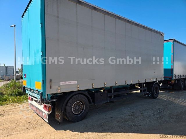 Open trailer with tarp SCHWARZMÜLLER Plane / load 13,5ton / Edtscha / TÜV