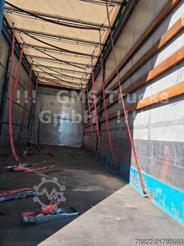 Open trailer with tarp SCHWARZMÜLLER Plane / load 13,5ton / Edtscha / TÜV