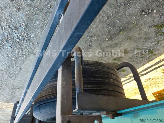 Open trailer with tarp SCHWARZMÜLLER Plane / load 13,5ton / Edtscha / TÜV