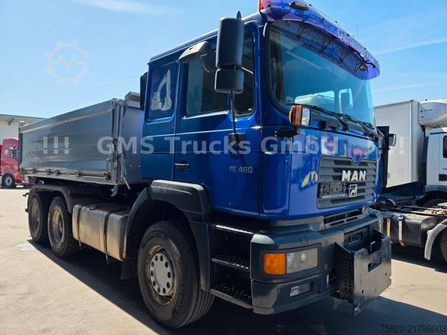 Háromirányú billenő teherautó MAN FE 460 / 6X4 / Wechsel Kipper BORDMATIK + SZM