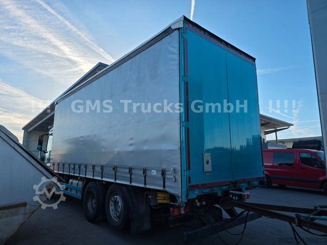 Flatbed truck with tarp MERCEDES-BENZ Antos 2536 / Schiebe Plane / WENIG KM