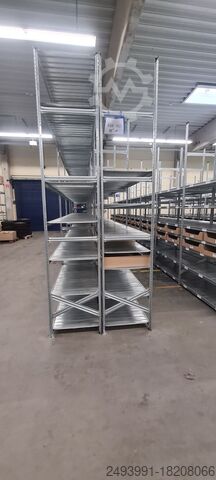 Regallagerregal / verzinkt Metalsistem Super 1-2-3