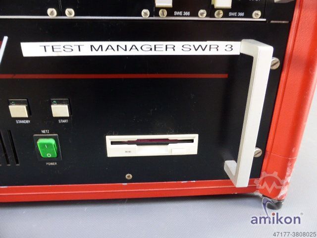 Electrodynamic vibracije opreme RMS Testmanager SWR 900 u. SWE 384 , SWE 366