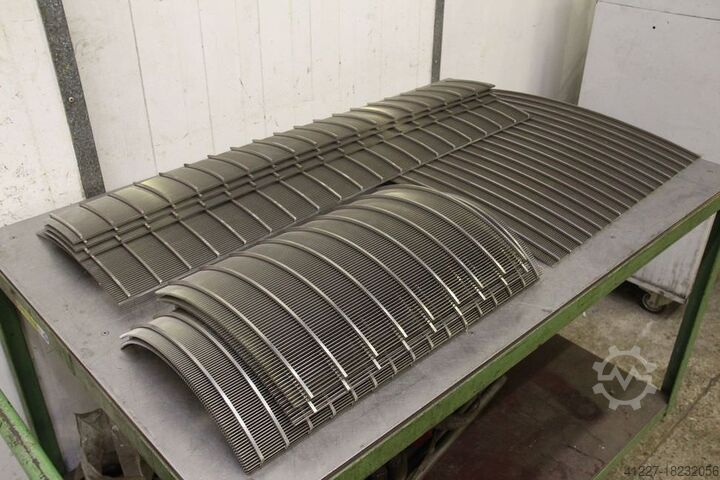 Spaltsieb Edelstahl verschiedene Abmessungen