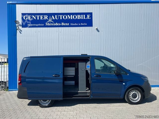 Skåpbil MERCEDES-BENZ Vito 114 LANG KLIMA TEMPOMAT SCHRÄNKE/REGALE AHK