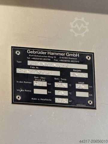 Endogas generator Larus Hammer GmbH Endogas Generator Larus