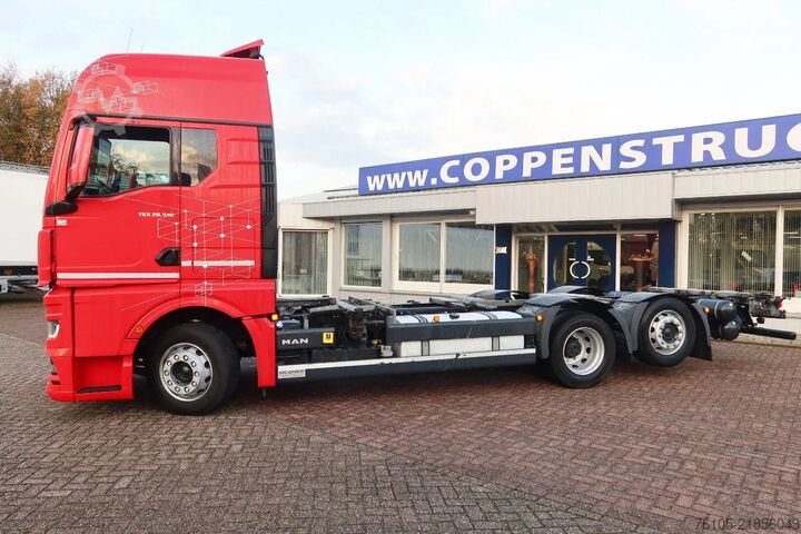 Châssis avec cabine MAN TGX 26.510 6x2 Intarder. Volledige luchtvering