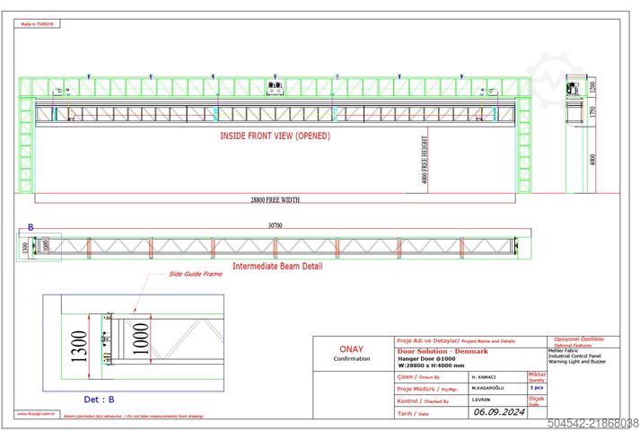 2 x μονωμένες σκηνές αίθουσες 120 × 18 μέτρα HallGruppen 120 meter x 18 meter insulated