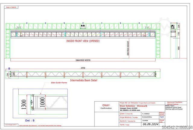 2 x yalıtımlı çadır salonu 120 x 18 metre HallGruppen 120 meter x 18 meter insulated