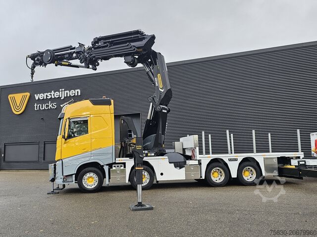 Laadplatform Volvo FH 540 8x4 / PALFINGER 165 TEC 7 + PJ300  / WINCH