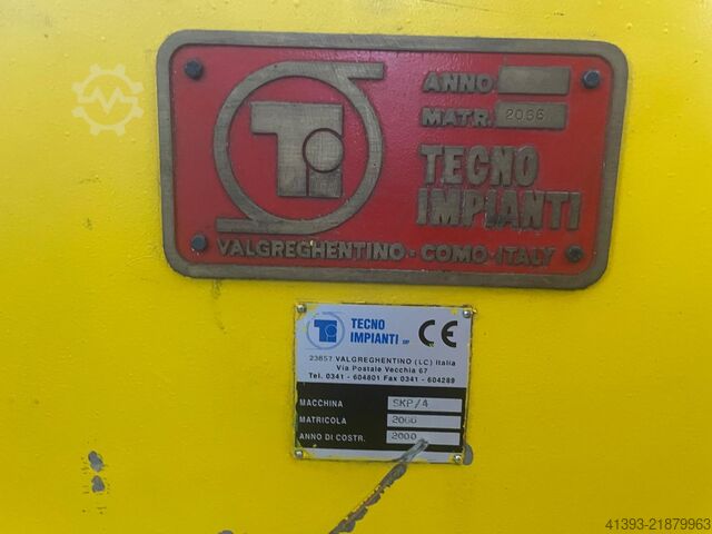 Wire drawing machine, wire drawer Tecno Impianti SKP/4