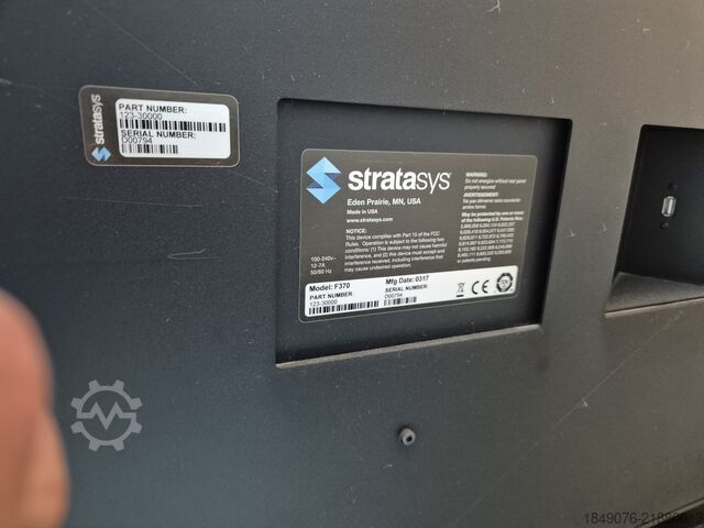 Stratasys F370 FDM 3D yazıcı Stratasys F370