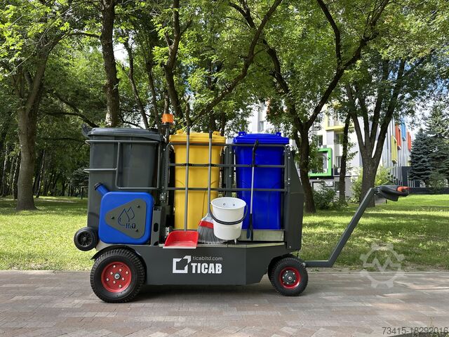 Măturătoare stradală TICAB Vacuum Cleaner City ANT(Aqua)/Manufactur