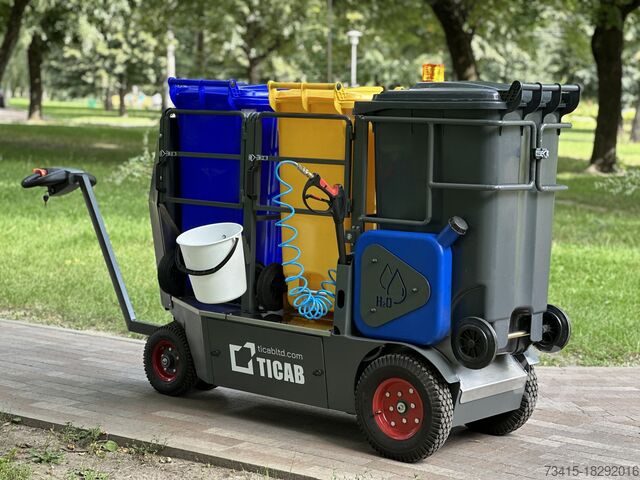 Măturătoare stradală TICAB Vacuum Cleaner City ANT(Aqua)/Manufactur