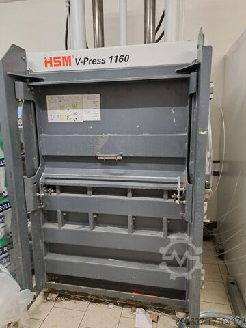 Parcel press HSM V-PRESS 1160 VERTICAL
