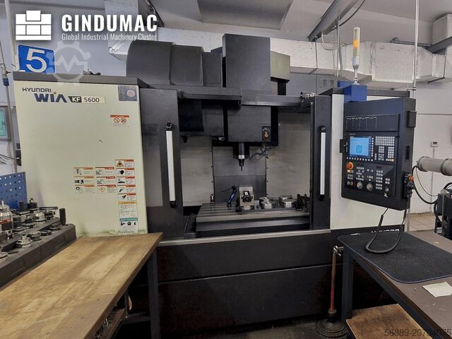 Vertical Machining Centre Hyundai WIA KF 5600