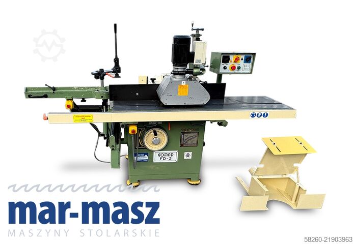 Freesmachine met kar GOMAD FD-2 