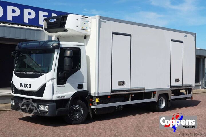 Kyld/fryst transport Iveco EuroCargo 120 El 210L Carrier Supra 850 MT Koel...