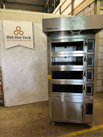 Miwe Condo 60x80 Bakoven With Proofer