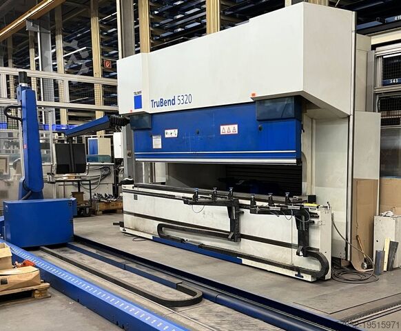 ABKANTPRESSE TRUMPF Trubend 5320 included Bendmaster Price:185000,-euro/year 2013 .low Hours.