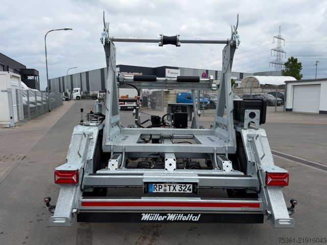Rimorchio MÜLLER-MITTELTAL KWH 9,9 ML Kabeltransport Anhänger m. Diesel Mot