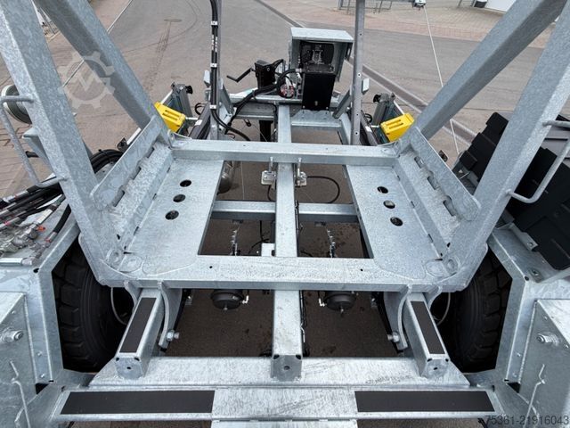 Rimorchio MÜLLER-MITTELTAL KWH 9,9 ML Kabeltransport Anhänger m. Diesel Mot