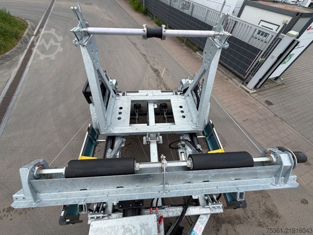 Rimorchio MÜLLER-MITTELTAL KWH 9,9 ML Kabeltransport Anhänger m. Diesel Mot
