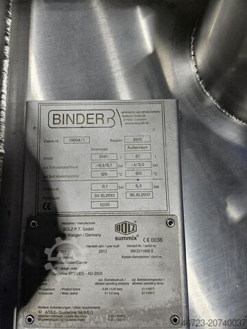 Kegel-schroefmenger 2140 liter (koeler) Bolz SF 80 MJB11