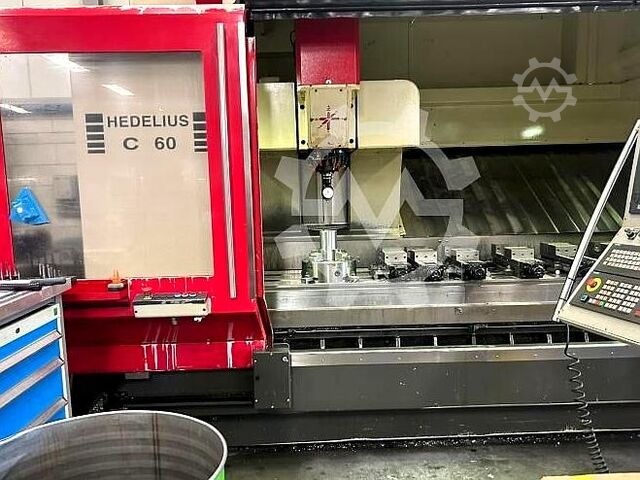 Lodret bearbejdningscenter Hedelius C 60 P-2000