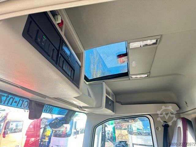 Roll-off tipper truck VOLVO FM420 6x4 Abroller Meiller RS21.65 AHK Lift